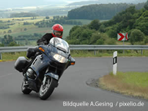Motorradfahren im Sauerland